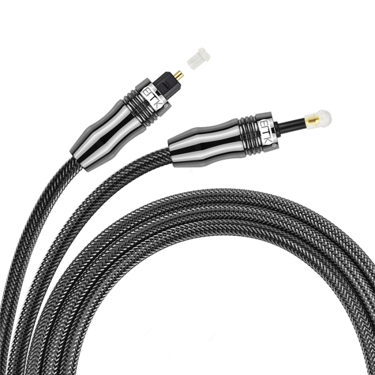 EMK OD1.0mm 3.5mm Digital Sound Toslink to Mini Toslink Digital Optical Audio Cable