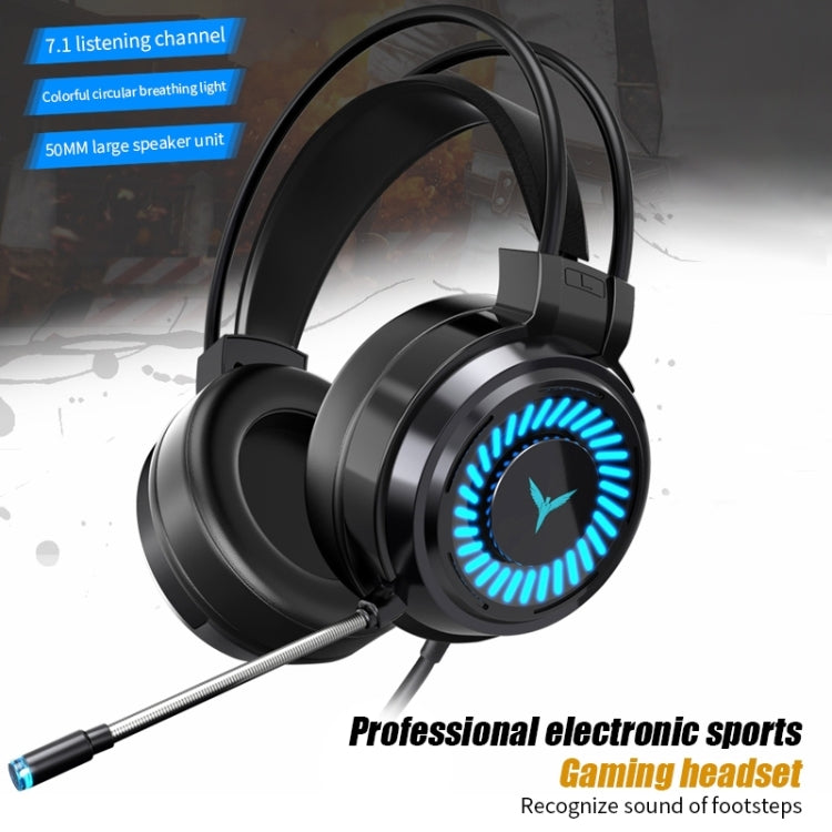 2 PCS G58 Head-Mounted Gaming Wired Headset with Microphone, Cable Length: about 2m