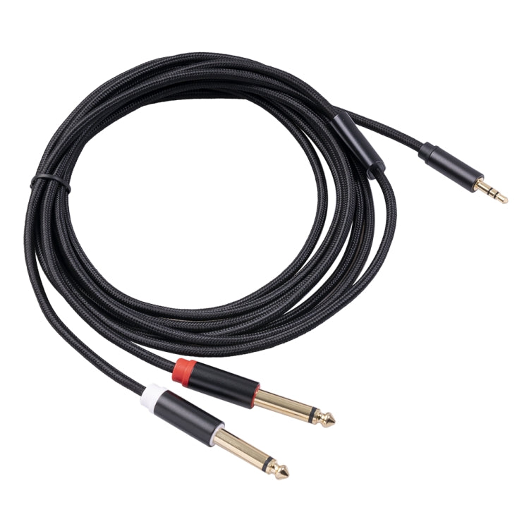 3683 3.5mm Male to Dual 6.35mm Male Audio Cable