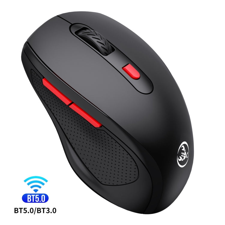 HXSJ T67 Bluetooth 3.0+5.0 Simple Style Mute Wireless Mouse