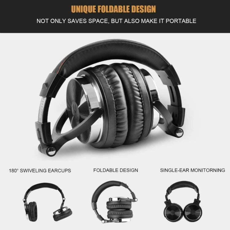 OneOdio Pro-10 Head-mounted Noise Reduction Wired Headphone with Microphone