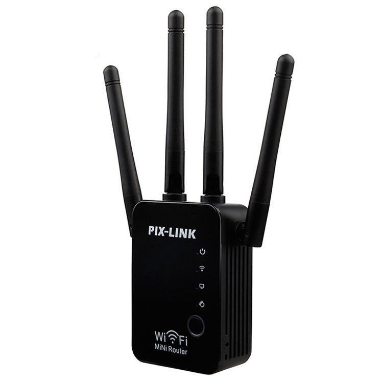 Wireless Smart WiFi Router Repeater with 4 WiFi Antennas