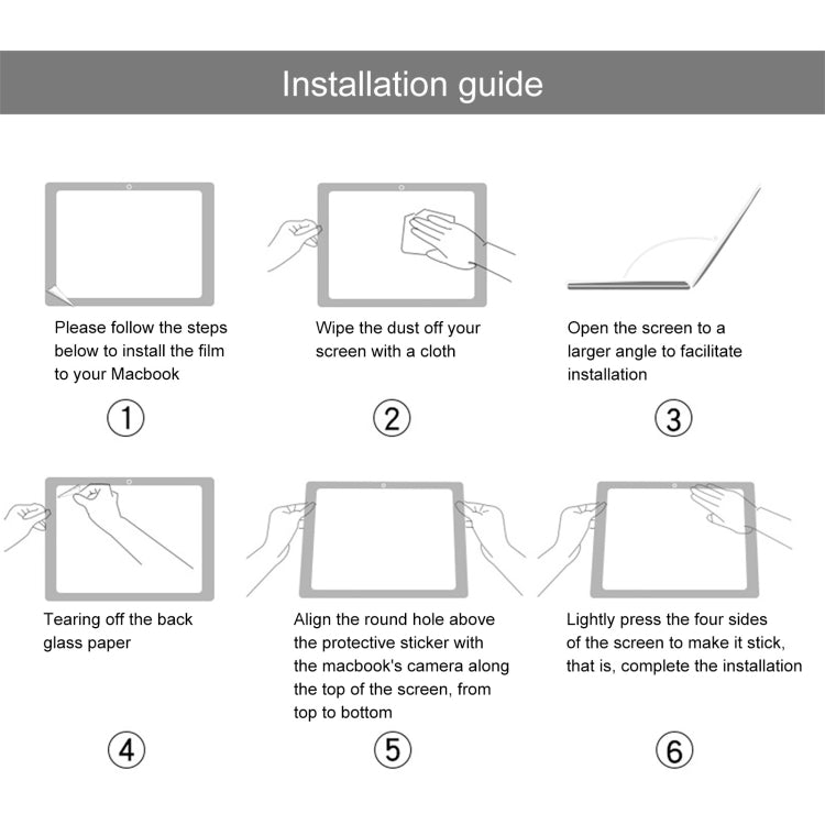 Laptop Screen HD Tempered Glass Protective Film