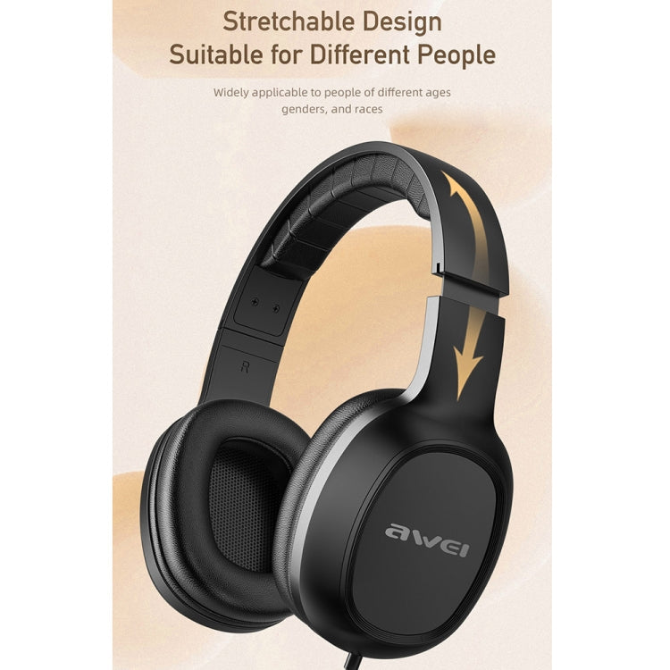 awei GM-6 3.5mm Stereo Wired Headset