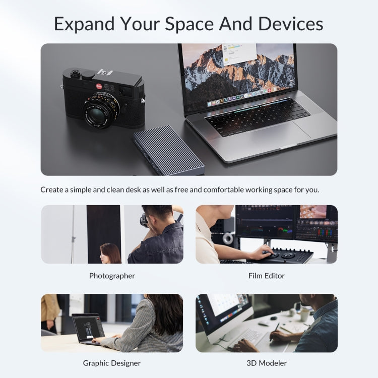 ORICO TB3-S2 Thunderbolt 3 M.2 Dual-bay Docking Station