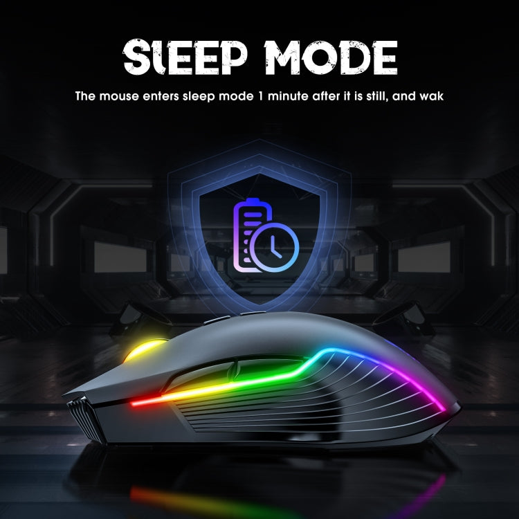 ONIKUMA CW905 2.4G RGB Lighting Wireless Mouse