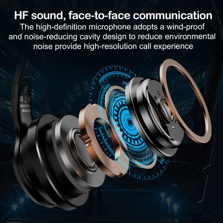 ONIKUMA B90 RGB Lighting Wireless Bluetooth Headphone