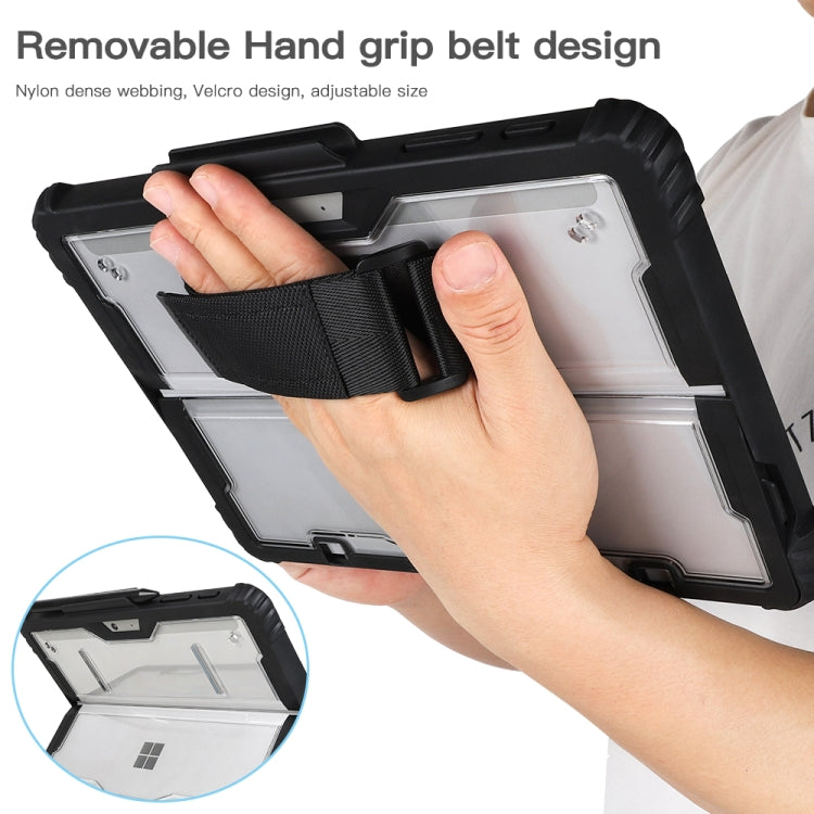 Acrylic Transparent Hand Strap Laptop Case