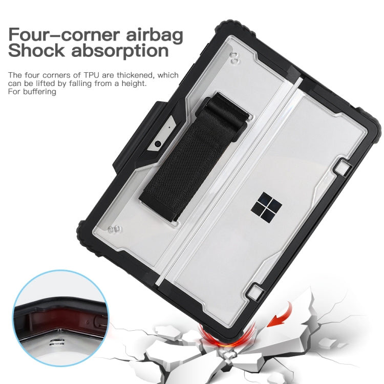 Acrylic Transparent Hand Strap Laptop Case