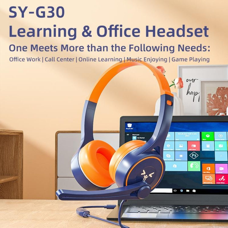 SOYTO SY-G30 Wired Noise Cancelling Ergonomic Gaming Headset