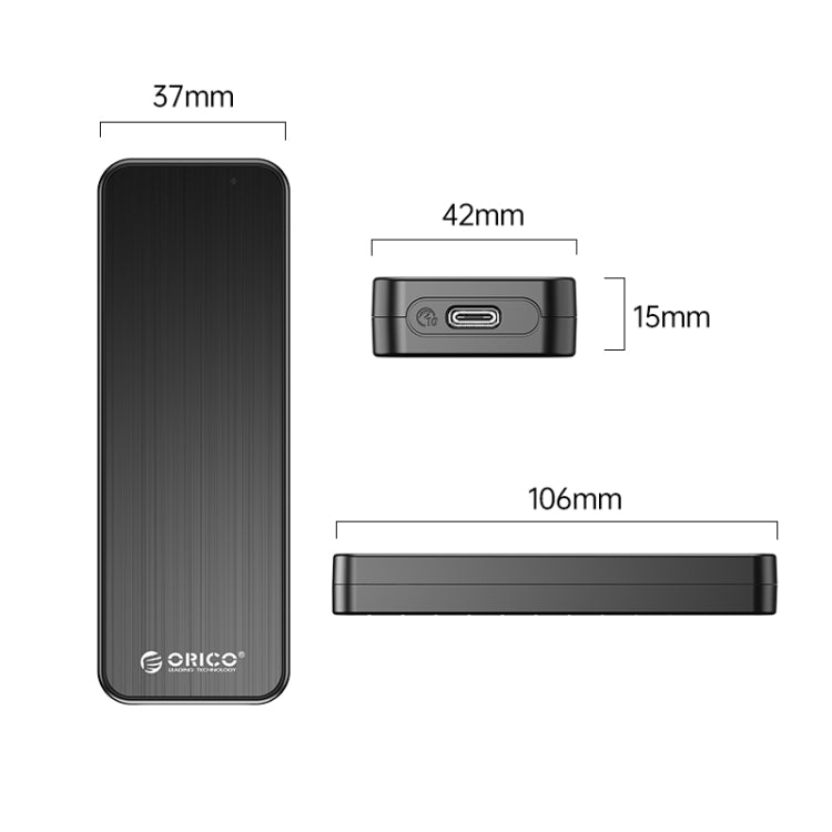 ORICO HM2-G2-BK M.2 NVMe SSD Enclosure