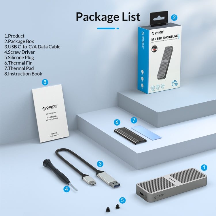 ORICO M.2 NGFF 6Gbps SSD Enclosure