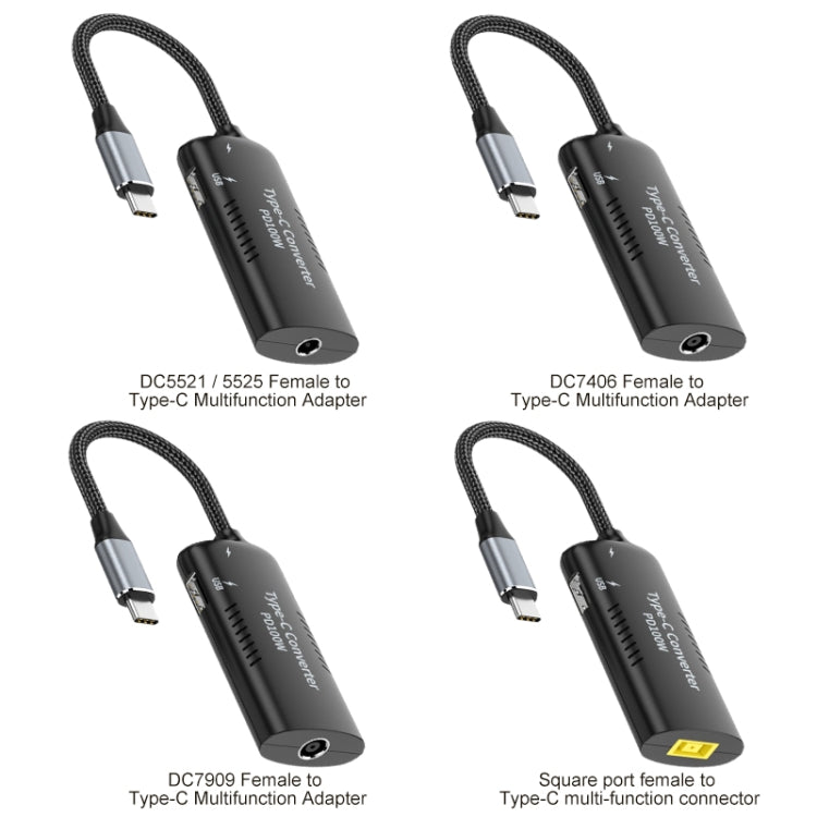 + Type-C + USB Female to Type-C Multifunction Apapter