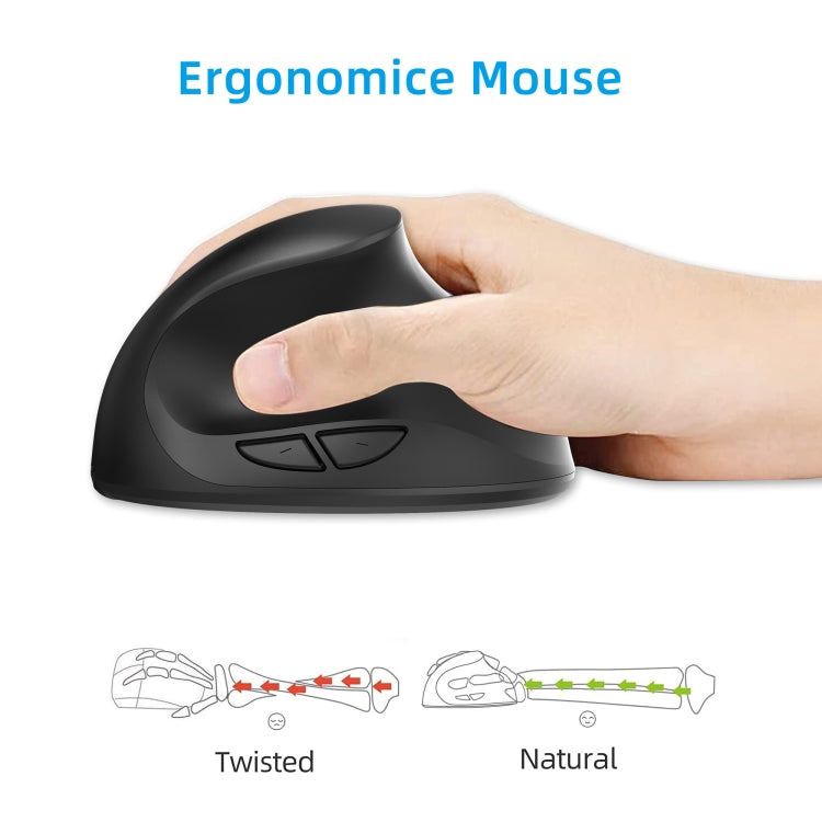 X10 2.4G Wireless Vertical Ergonomic Gaming Mouse