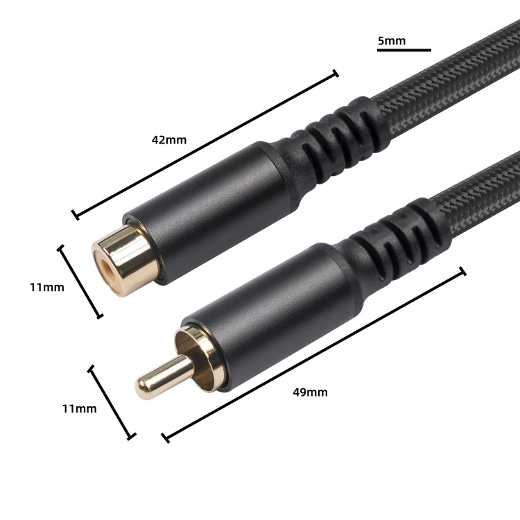 3709MF RCA Male to Female Audio & Video Extension Cable