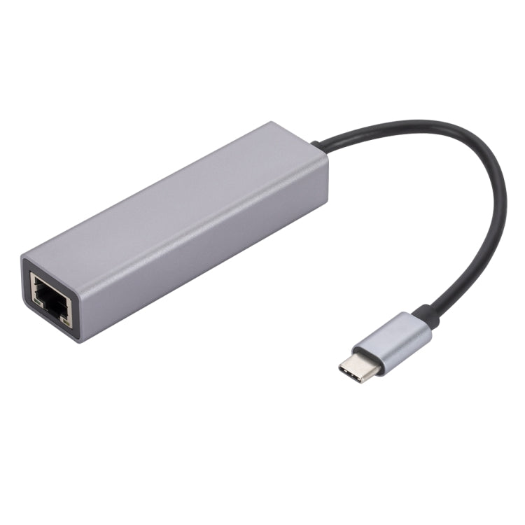 SL-030 USB-C / Type-C to Gigabit Ethernet RJ45 & 3 x USB 3.0 Adapter Converter HUB