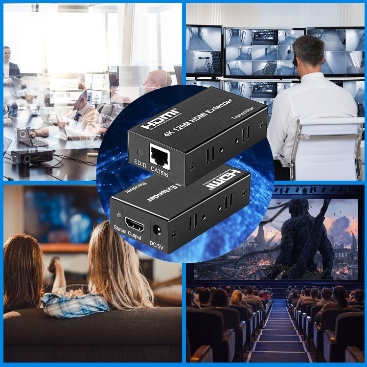 4K HDMI to RJ45 Network Extender, Transmission Distance: 200m