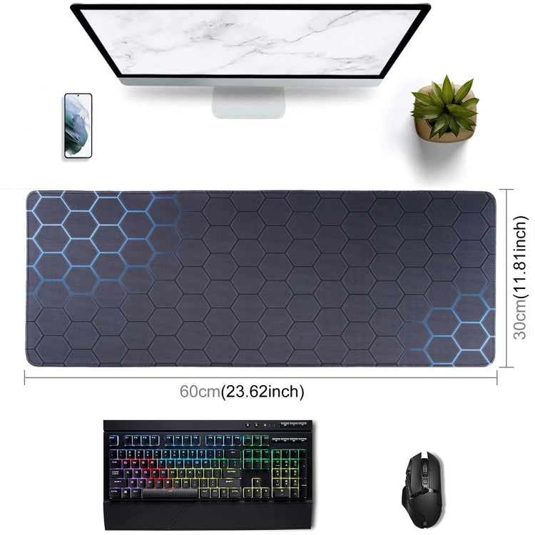 Anti-Slip Rubber Cloth Surface Game Mouse Mat Keyboard Pad