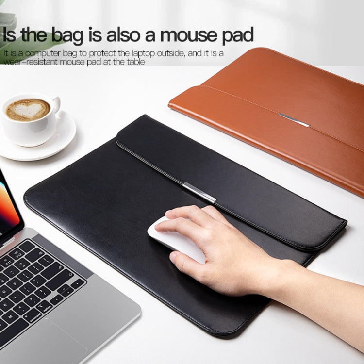 Ultra-thin Leather Laptop Sleeve