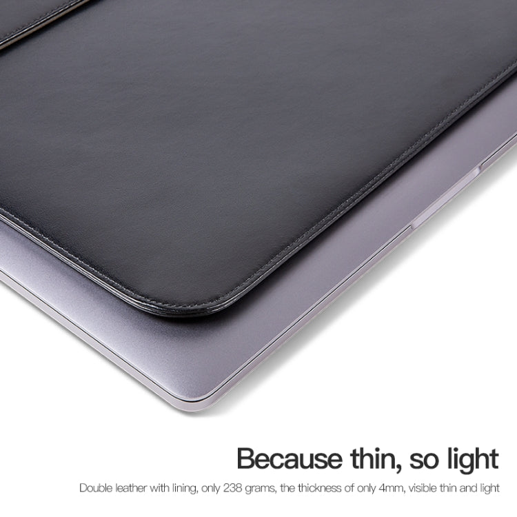 Ultra-thin Leather Laptop Sleeve