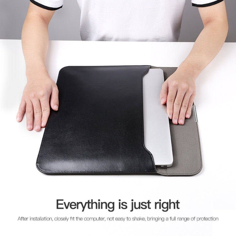 Ultra-thin Leather Laptop Sleeve