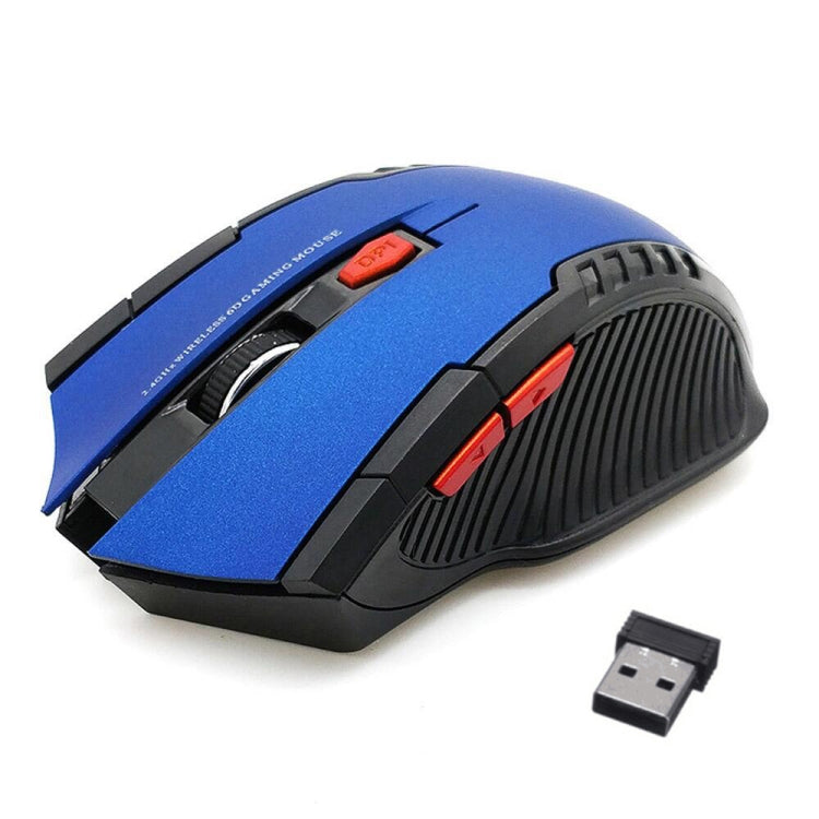 6-keys 2.4G 1600DPI Three-speed Adjustable Wireless Office Mouse