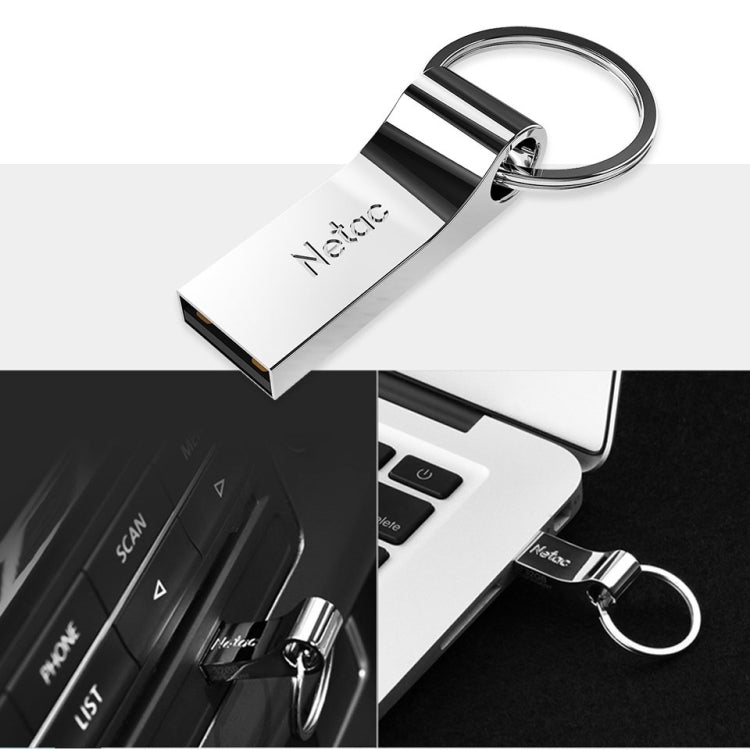 Netac U275 64GB USB 2.0 Secure Encryption Aluminum Alloy U Disk