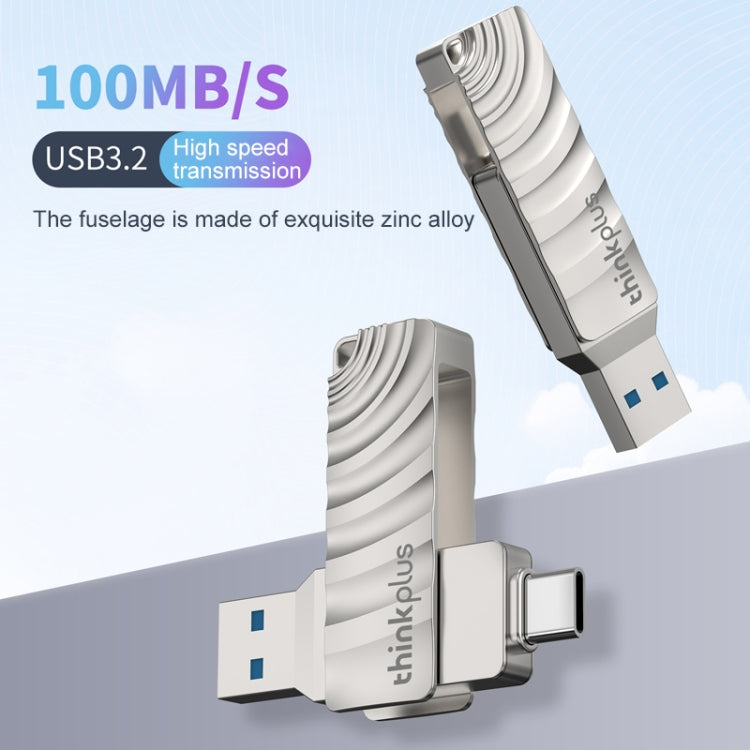 Lenovo Thinkplus MU232 USB 3.2 + USB-C / Type-C Dual Head Flash Drive