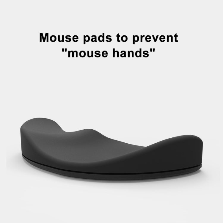 Silicone Wrist Support Mouse Pad Mobile Palm Rest Office Hand Rest