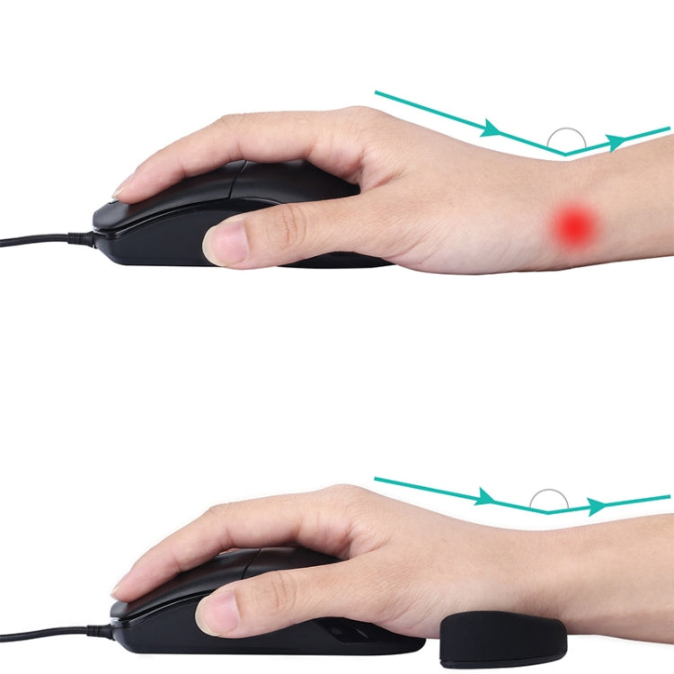 Silicone Wrist Support Mouse Pad Mobile Palm Rest Office Hand Rest