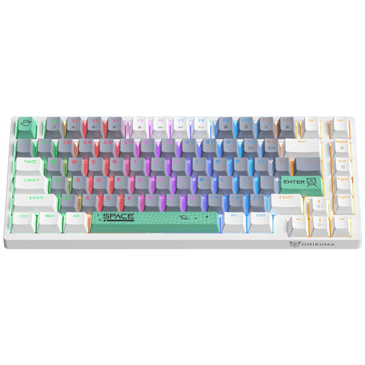 ONIKUMA G52 82 Keys RGB Lighting Wired Mechanical Keyboard