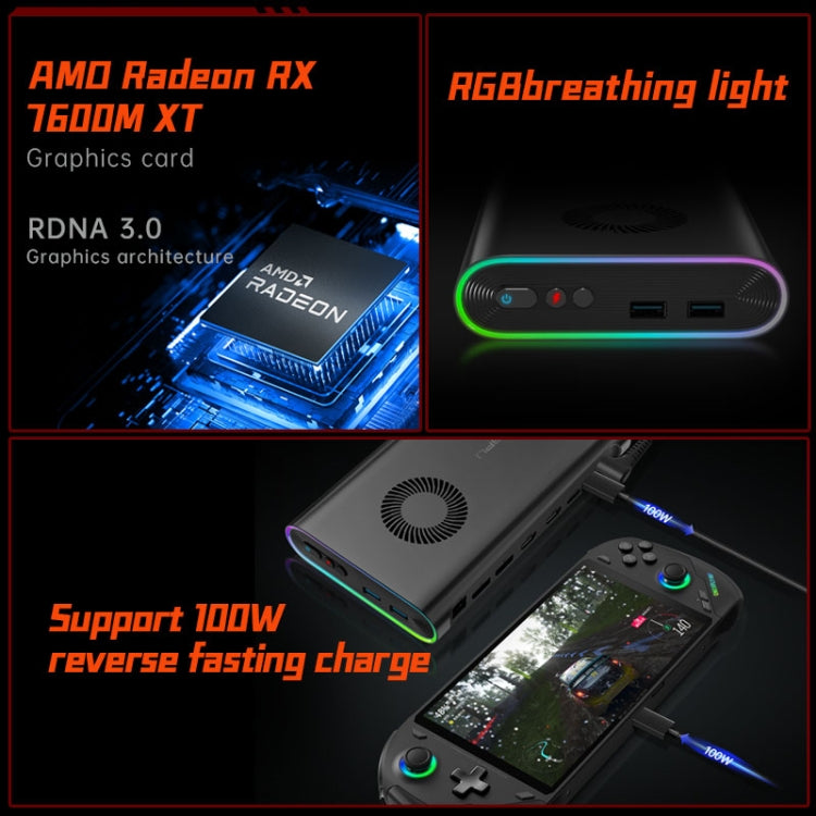 ONE-NETBOOK OneXGPU AMD Radeon RX 7600M XT 8GB Portable Expansion Dock