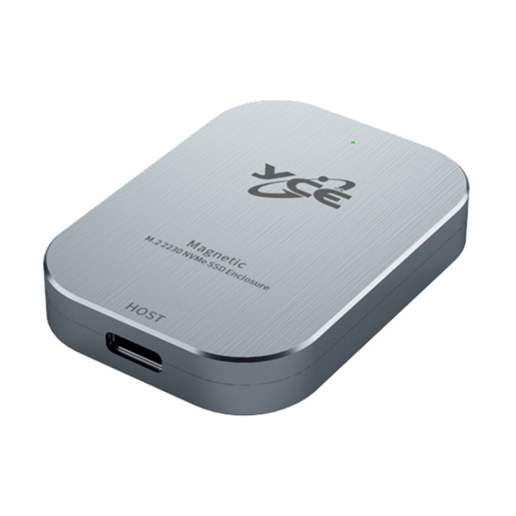 YCE-V195B USB-C / Type-C Female to M.2 NVMe SSD Magnetic Hard Drive Enclosure