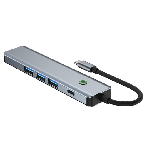 BYL-2319 5 in 1 USB-C / Type-C to USB3.0+USB-C / Type-C+HDTV Multi-function Docking Station