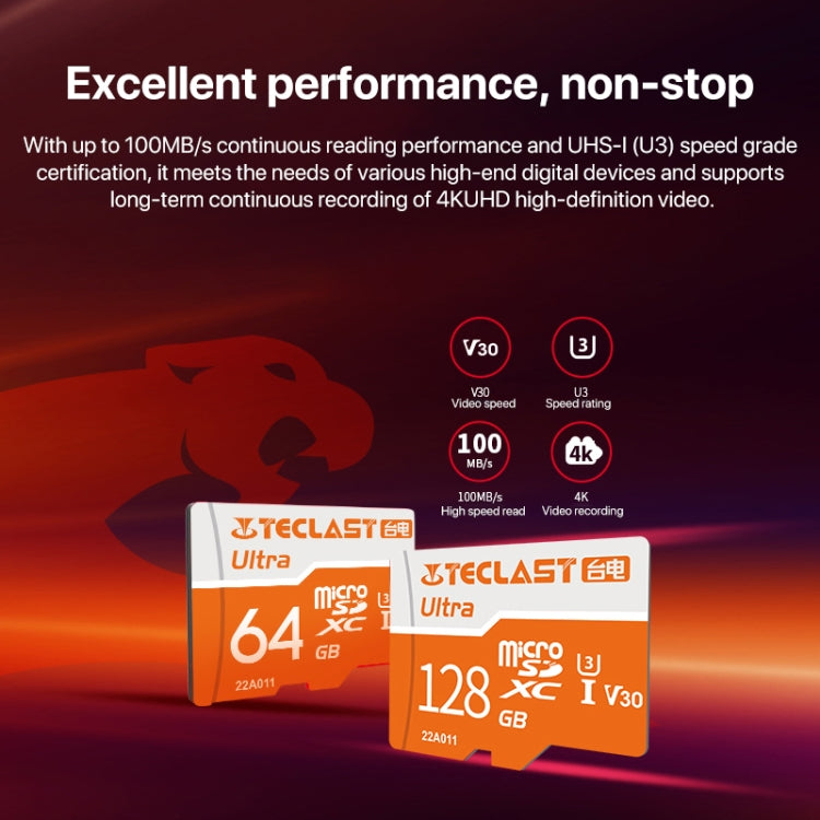 Teclast U3 Ultra High Speed TF Card / Micro SD Card