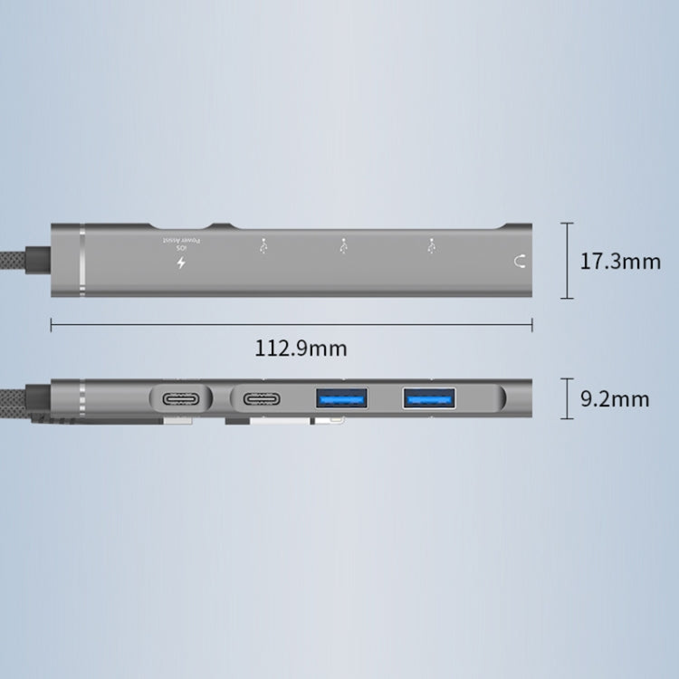 5 in 2 Multi-function HUB Adapter