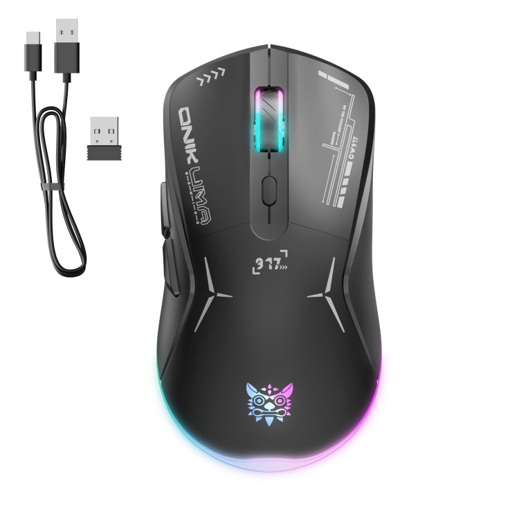 ONIKUMA CW917 RGB 4800DPI Dual Mode Wired + 2.4GHz Wireless Mouse