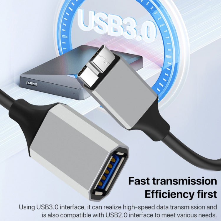 USB 3.0 A Female to Micro B Mobile Hard Disk Adapter Cable