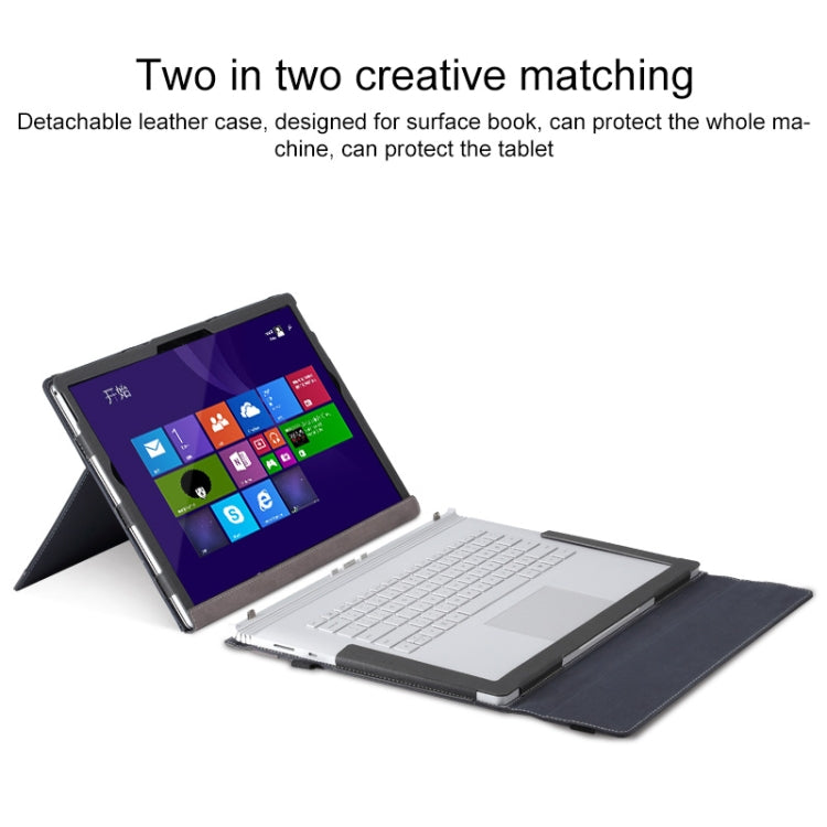 PU Leather Laptop Protective Case with Screen Stand