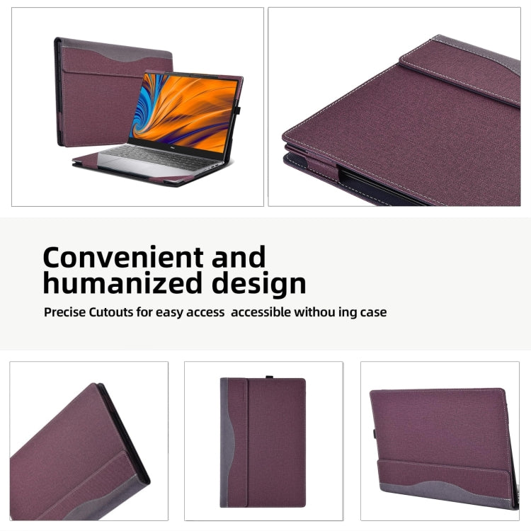 Leather Laptop Shockproof Protective Case