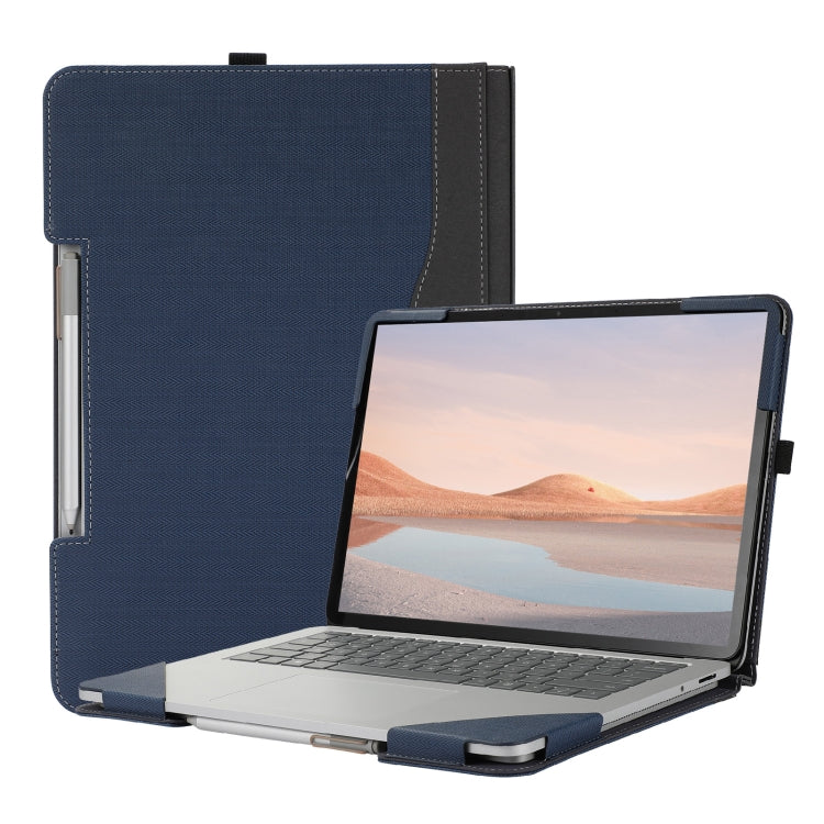 Herringbone Texture Leather Laptop Protective Case