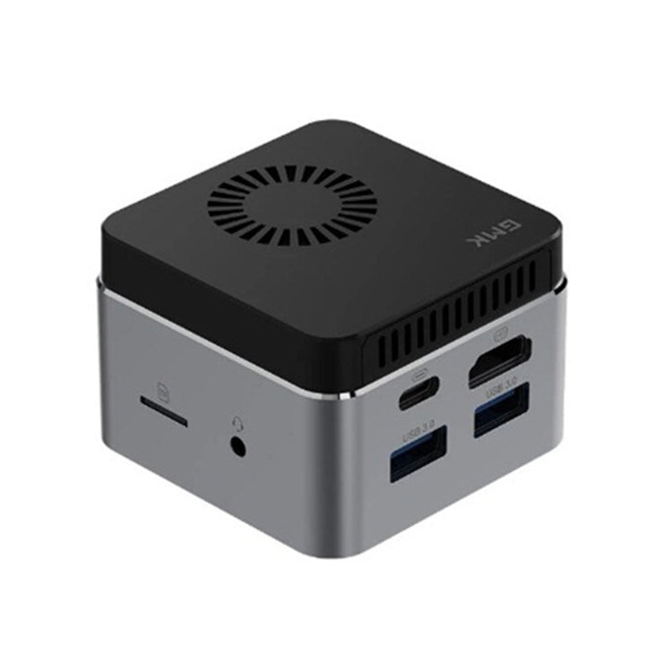 GMK NucBox Windows 10 System Mini PC, Intel Celeron J4125 Quad Core 64bit 14nm 2GHz-2.7GHz, Support WiFi & Bluetooth & RJ45,