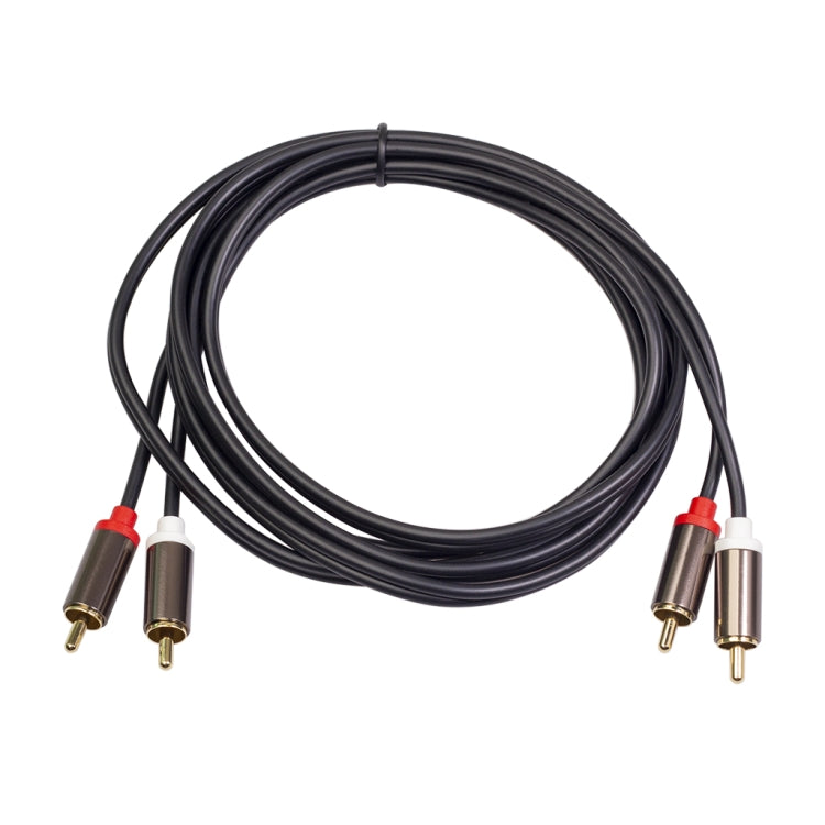 2 x RCA to 2 x RCA Gold-plated Audio Cable