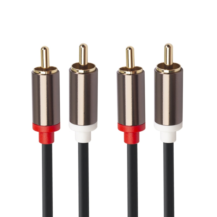 2 x RCA to 2 x RCA Gold-plated Audio Cable