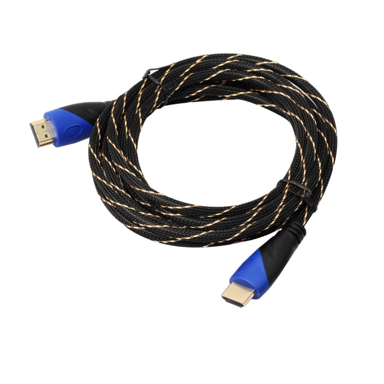 3m HDMI 1.4 Version 1080P Woven Net Line Blue Black Head HDMI Male to HDMI Male Audio Video Connector Adapter Cable