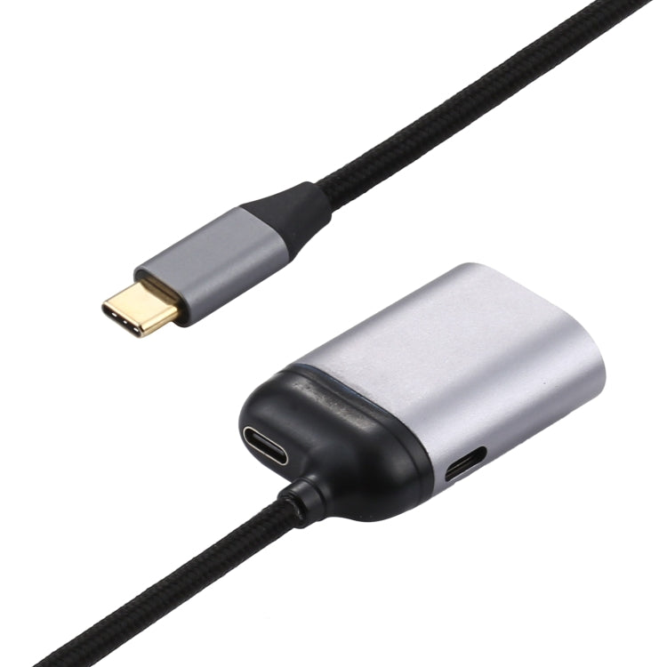 4K 60Hz USB-C / Type-C to HDMI + PD Data Sync Adapter Cable