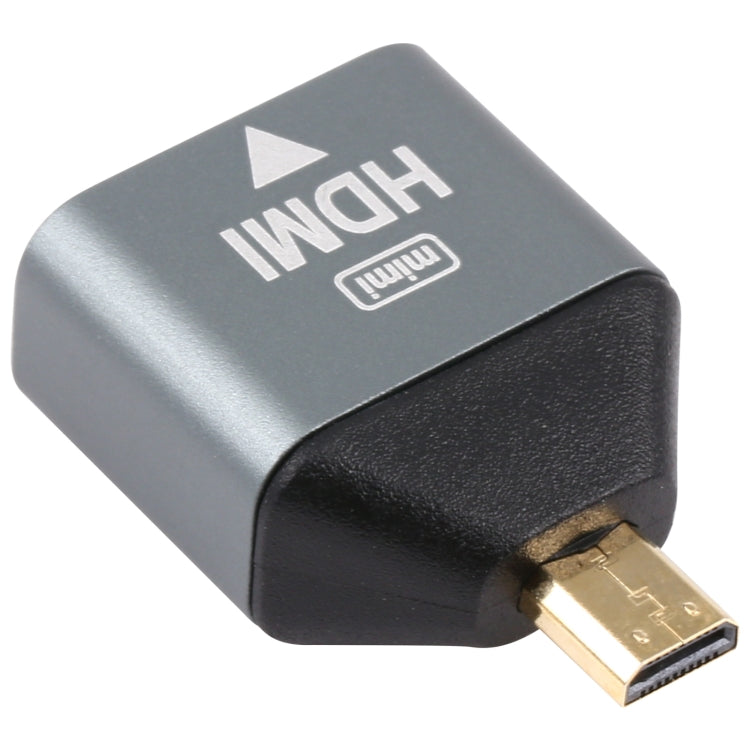 Mini HDMI Male to HDMI Female Gold-plated Head Adapter