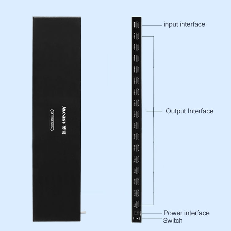 Measy SPH116 1 to 16 4K HDMI 1080P Switch Simultaneous Display Splitter