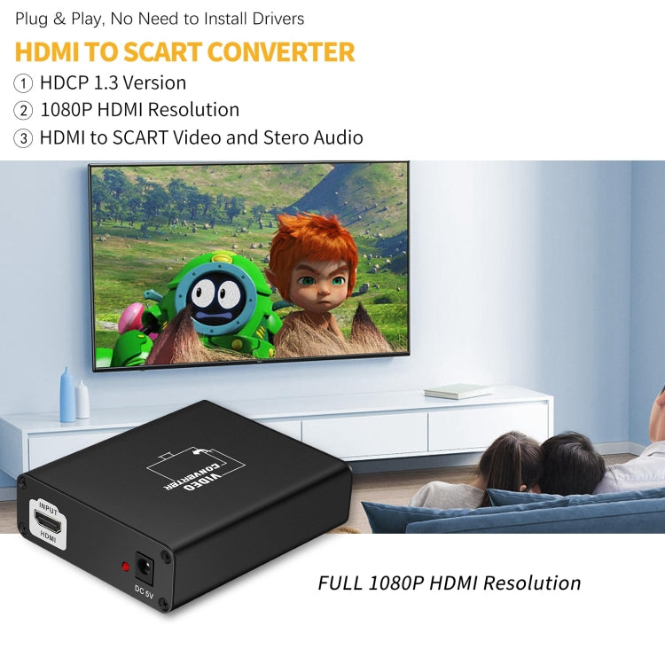 NEWKENG C8 HDMI to SCART Video Converter