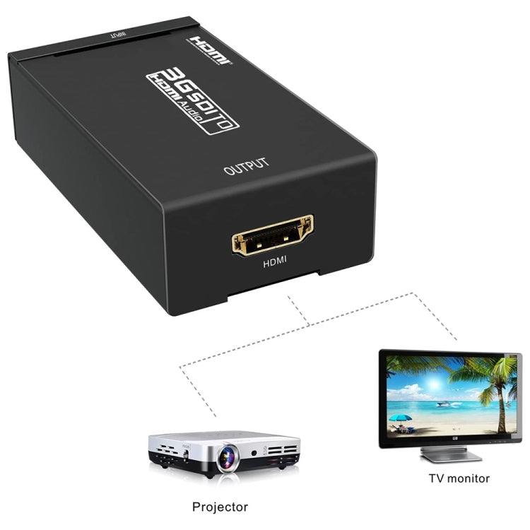 NEWKENG S008 Mini SD-SDI / HD-SDI / 3G-SDI to HDMI Video Converter